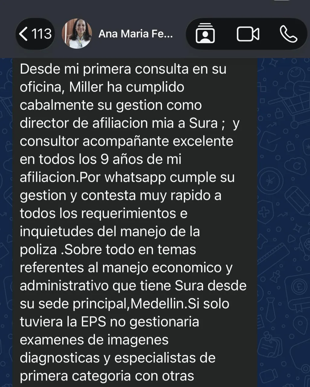 Testimonio de cliente 11