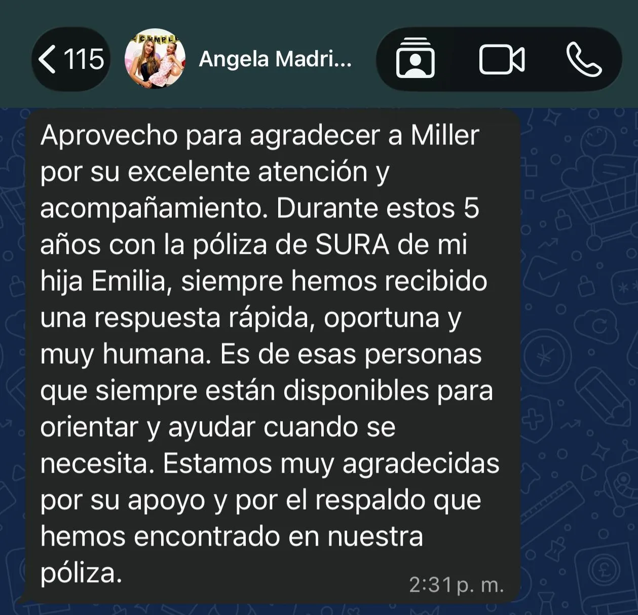 Testimonio de cliente 2