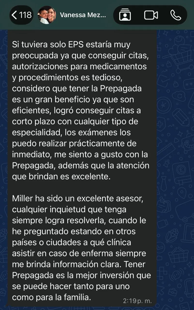 Testimonio de cliente 8
